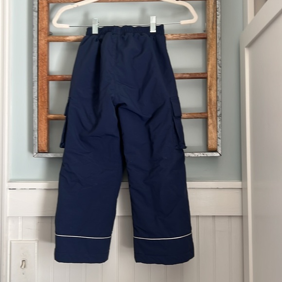 Boys, Hanna Andersson, snow winter pants size 120 (6-7) navy blue - Picture 4 of 7